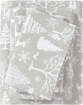 Flannel Sheet Set Full Size - 100% Turkish Cotton, Ultra-Soft Cozy