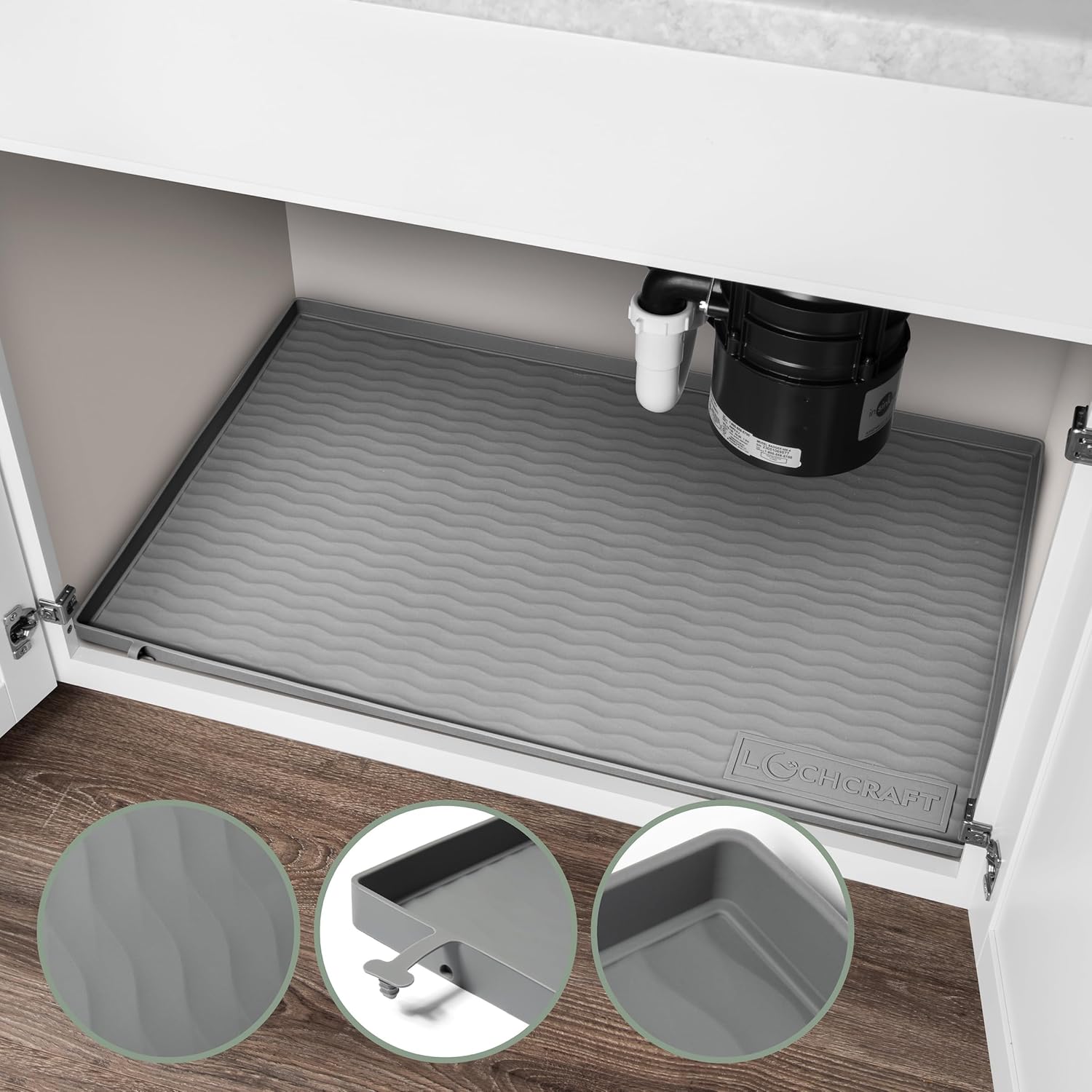 Heavy Duty Under Sink Mat - Waterproof Kitchen Solution
