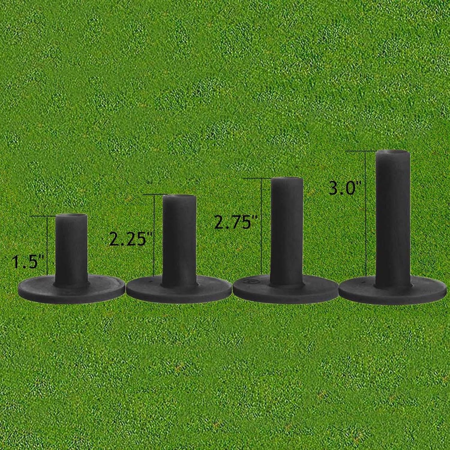 Amy Sport Golf Rubber Tees Set | Durable Indoor/Outdoor Practice