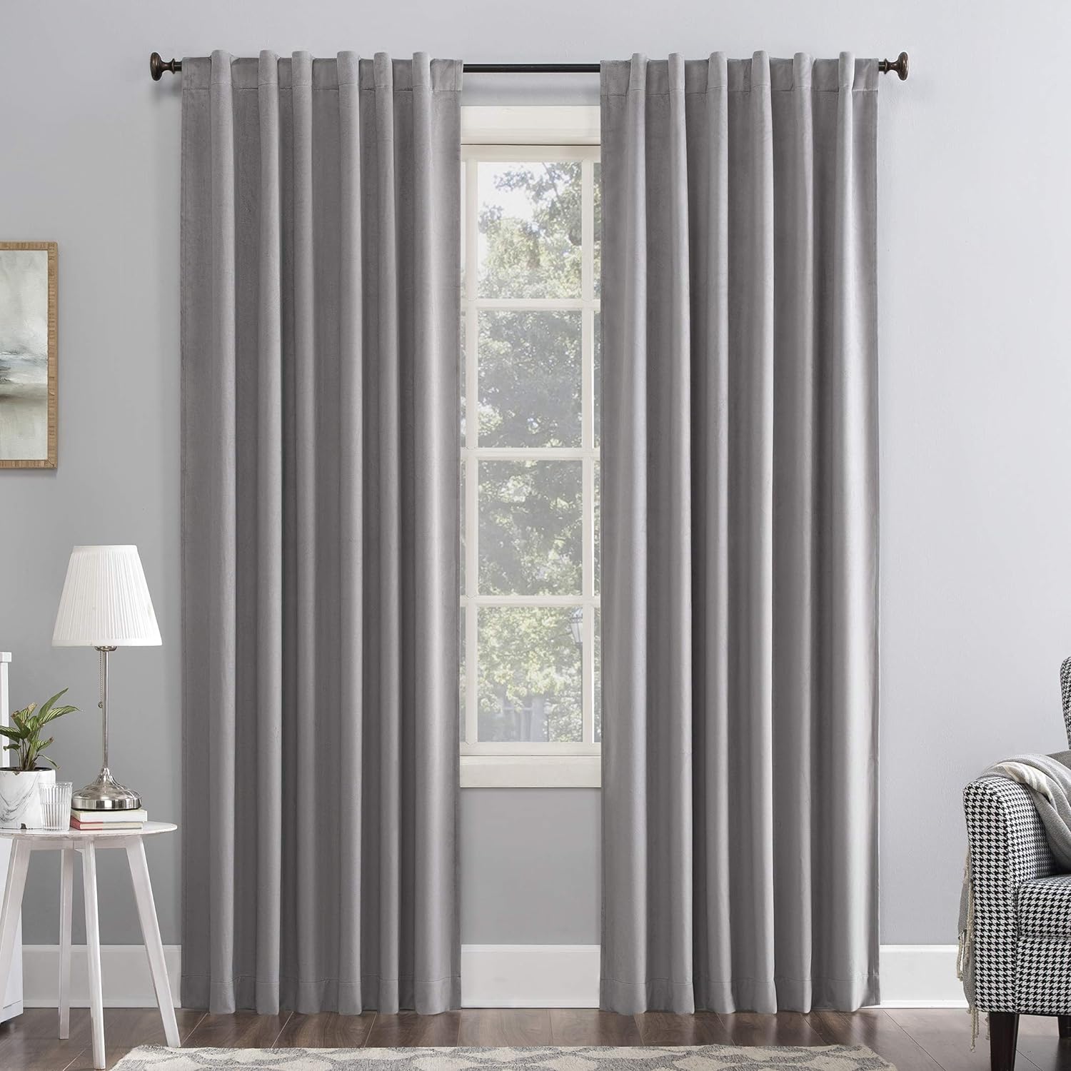 Sun Zero 100% Blackout Thermal Curtain Panel