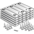 Strong Bar Magnets with Hole 80 Lbs - Heavy Duty Neodymium 25 Pack