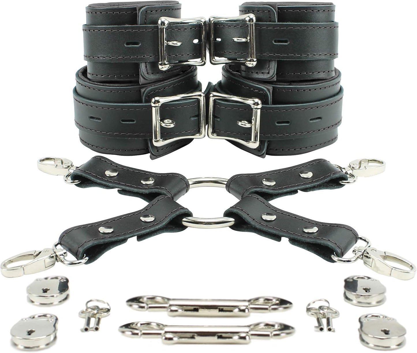 Maya Handcuffs and Ankle Cuffs with Connector for Comfort
