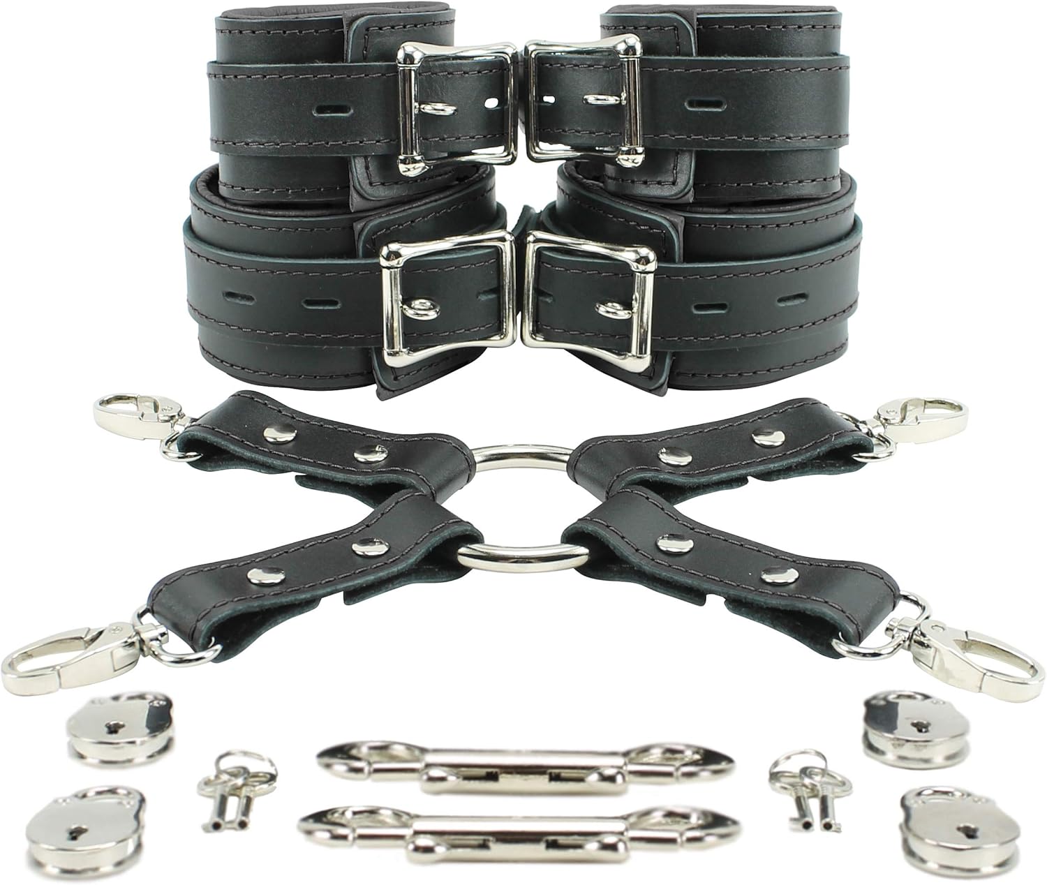 Maya Handcuffs and Ankle Cuffs with Connector for Comfort