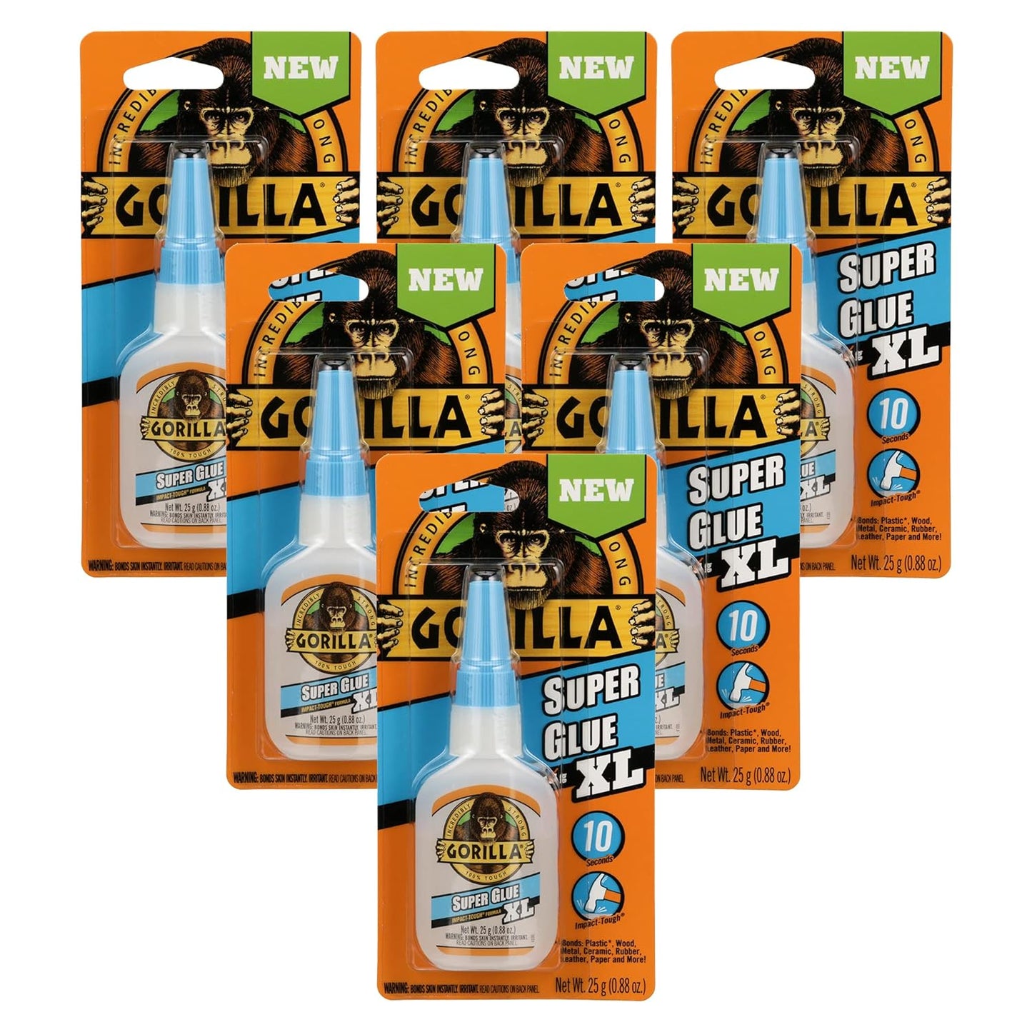 Gorilla Super Glue XL Clear Glue for All Purpose Projects