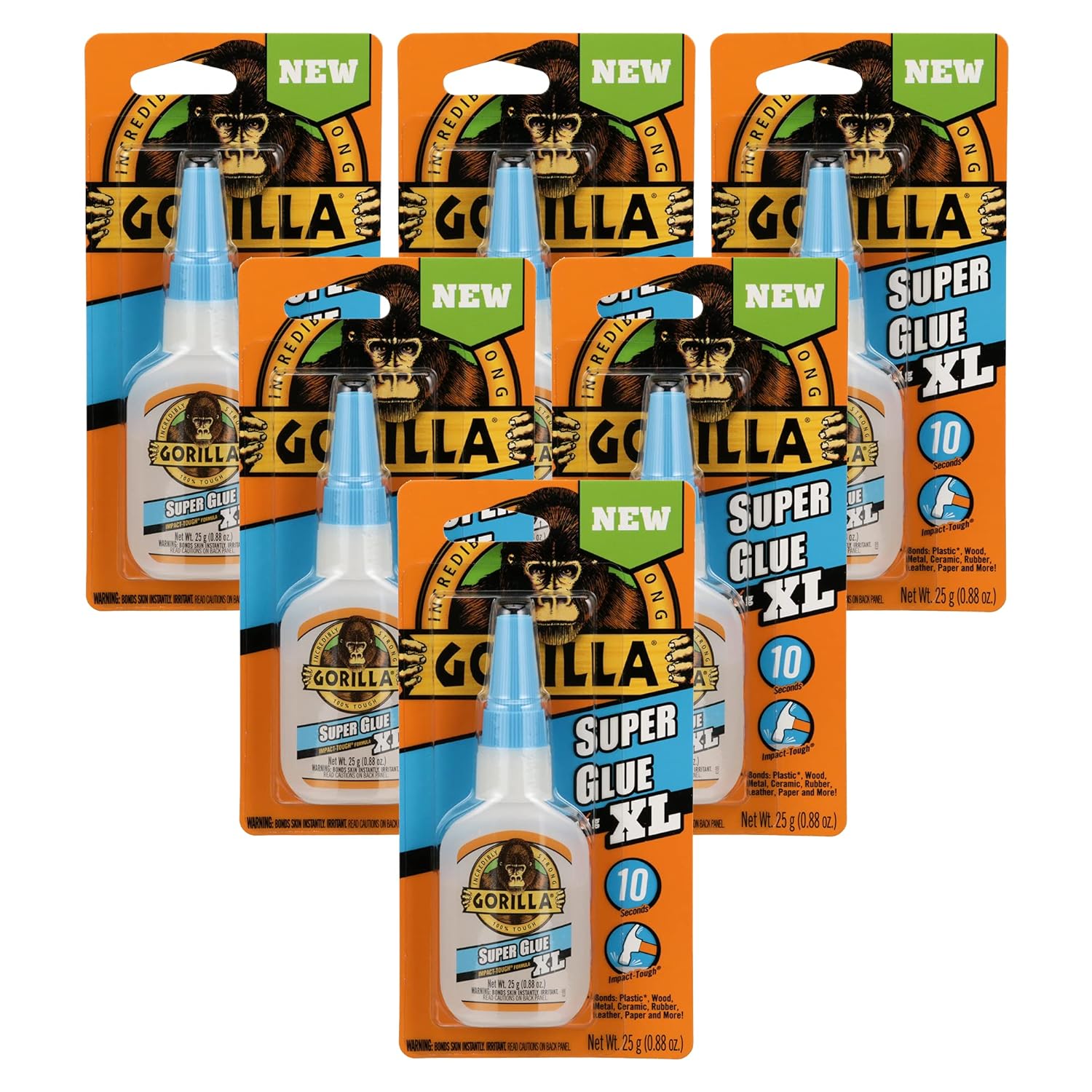 Gorilla Super Glue XL Clear Glue for All Purpose Projects