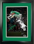 Framed Saquon Barkley Philadelphia Eagles Photo with Signature