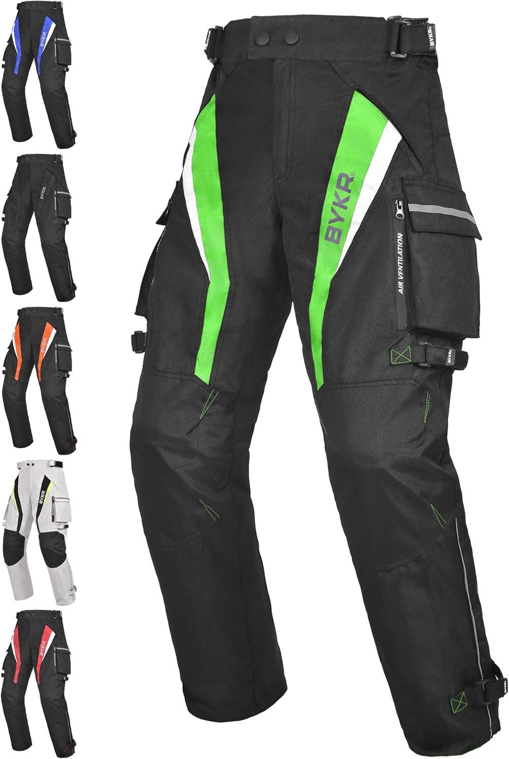 Motorcycle Pants for Men and Women Armored Cordura Overpants