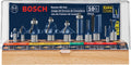 Bosch RBS010 10-Piece Carbide Router Bit Set - Professional Kit