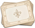 Pimpernel Fleur de LYS Cork Placemats Set of 4 - Elegant Table