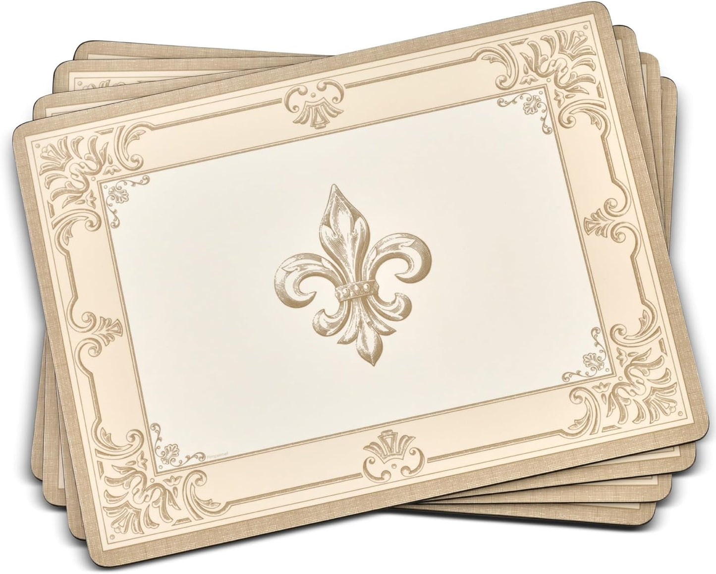 Pimpernel FDC-Fleur de LYS Placemats Set of 4 for Stylish Dining
