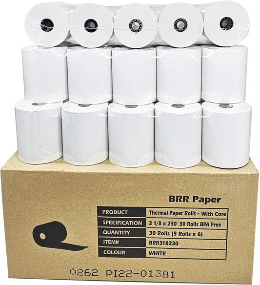 High-Quality Thermal Rolls: Fits Clover & Star Micronics