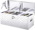 36 in x15 in x15 in Aluminum Tool Box - Heavy Duty Truck Bed Storage