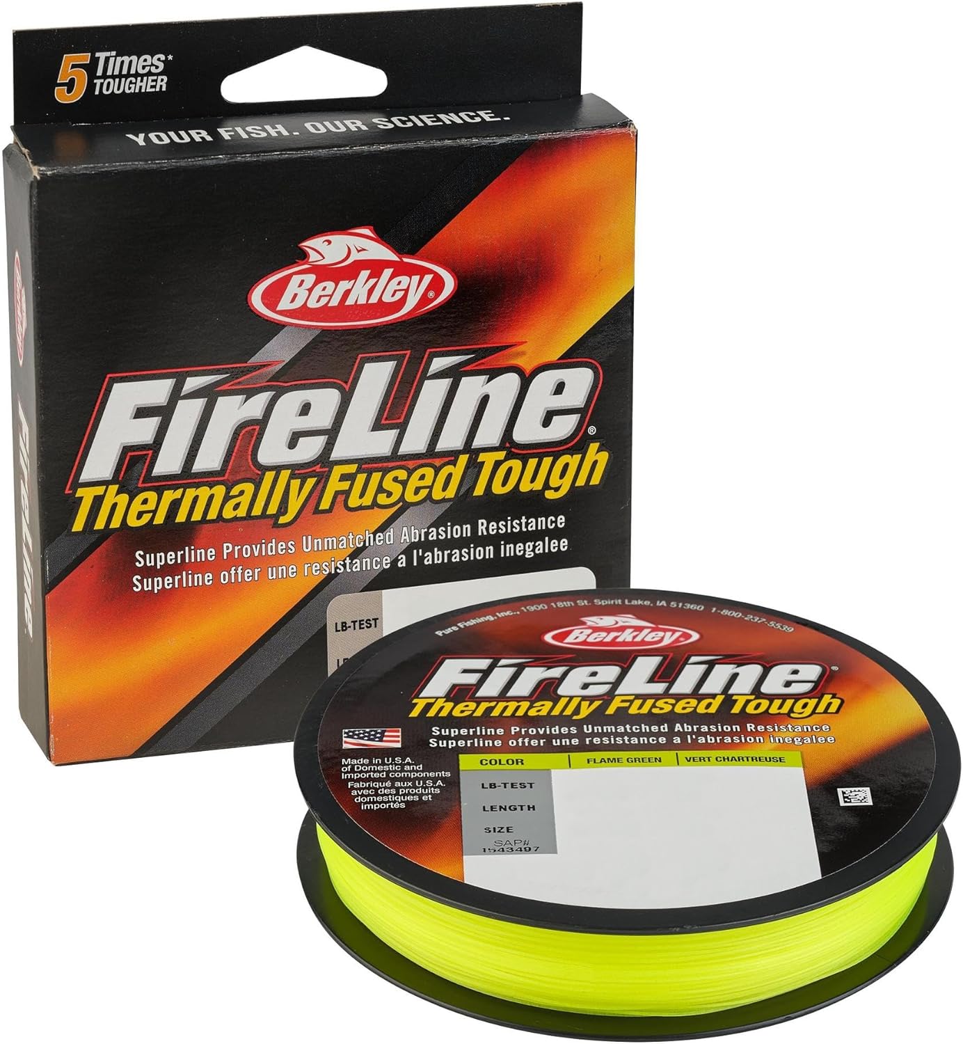 Berkley FireLine Superline Fishing Line - Durable and Smooth