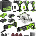 Greenworks 24V 6-Piece Combo Kit - Brushless Power Pack