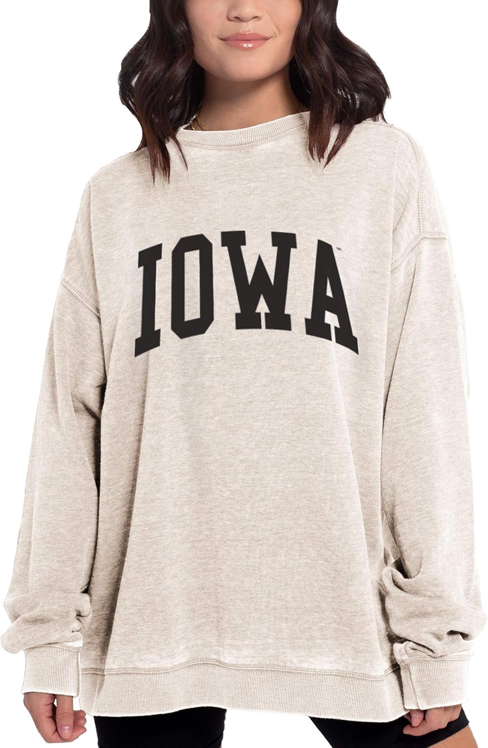 Chicka-D NCAA Womens Burnout Fleece Pullover for Gamers