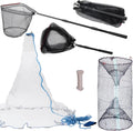 Foldable Fishing Net Accessories 3-Piece Kit - Versatile Catch Gear