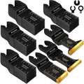 49pcs Titanium Oscillating Tool Blades Kit - Durable Multitool Blades