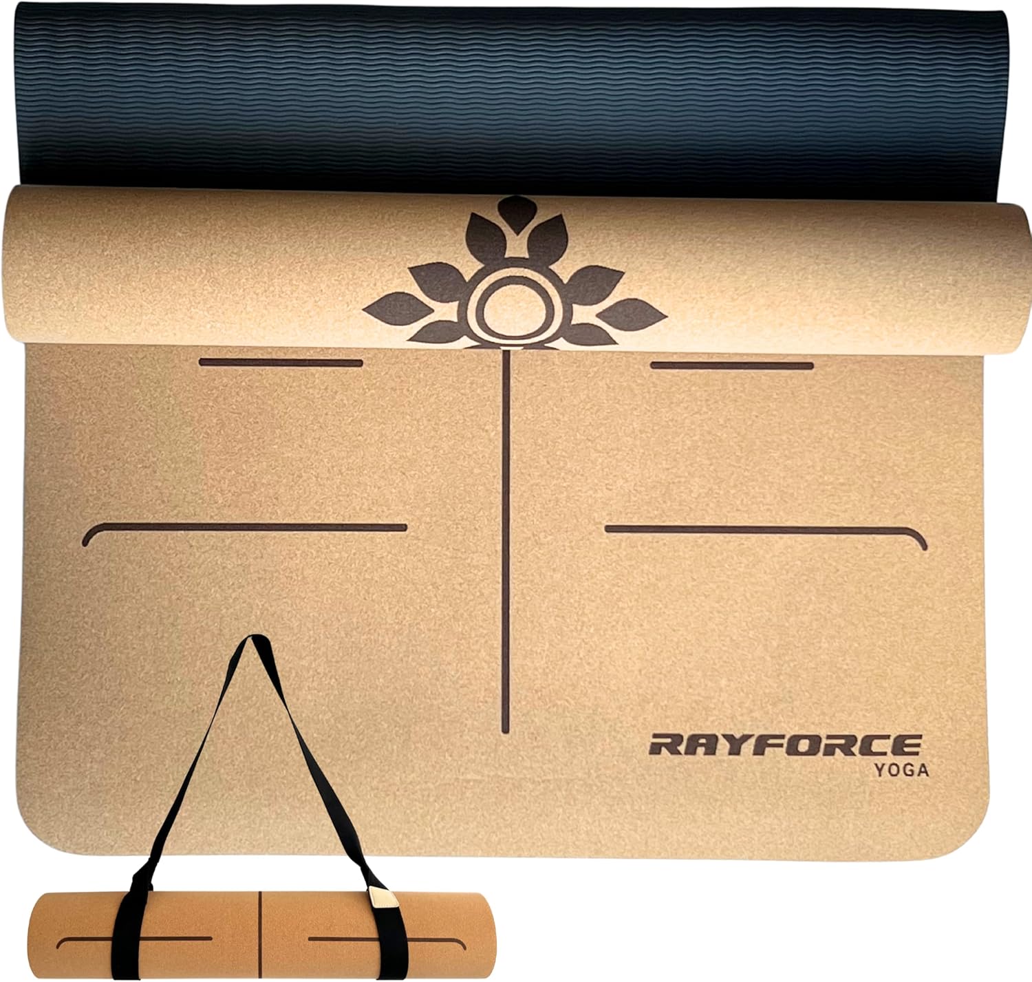 RAYFORCE Hot Yoga Mat | Perfect 6mm Cushioning