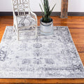 Unique Loom Sofia Collection Area Rug - Casino 6 ft 1 in Square