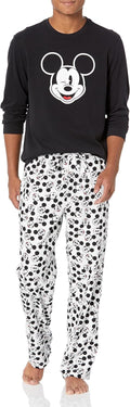 Disney Marvel Star Wars Men's Flannel Pajama Sleep Set - Cozy Fit