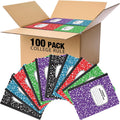 Composition Notebooks College Ruled 100 Pack - Durable Marble Covers