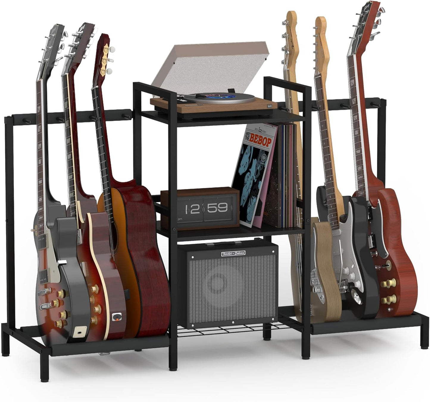 4-In-1 Guitar Stand & Organizer by Apepro