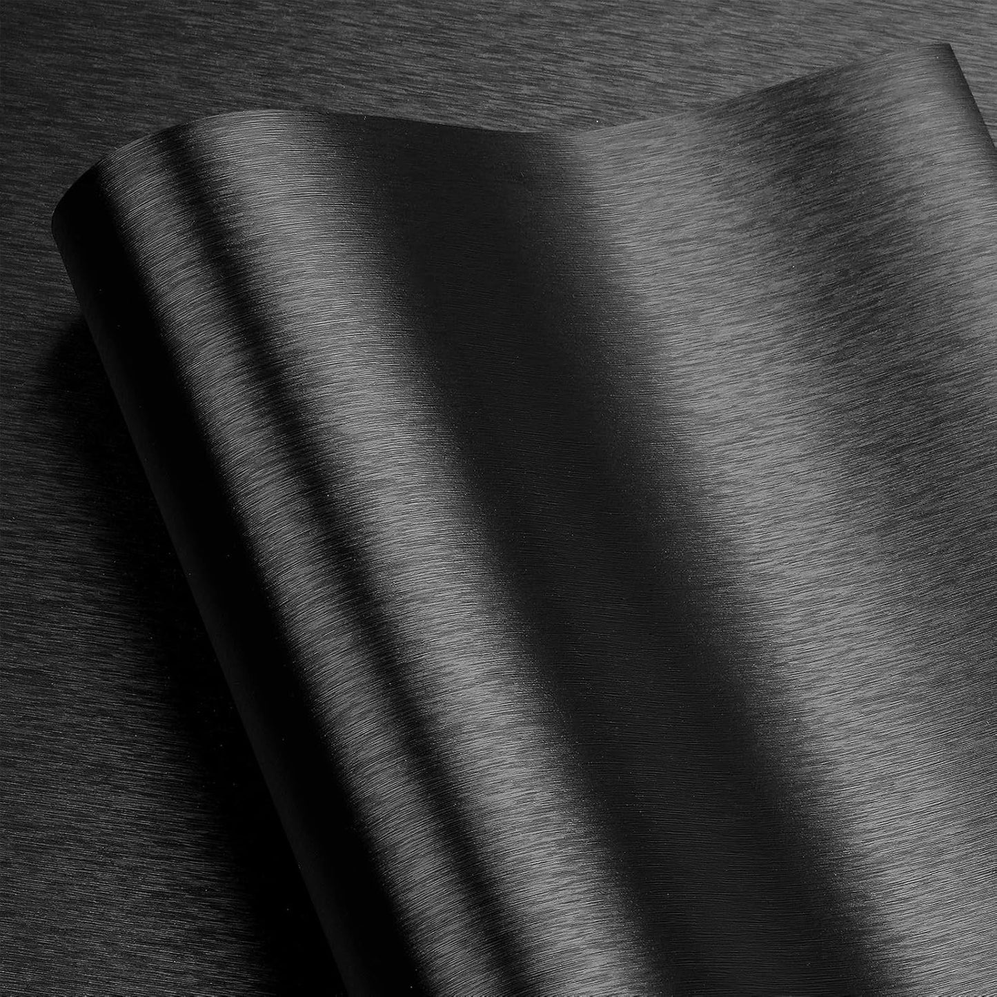 Peel and Stick Metallic Black Contact Paper for DIY Projects