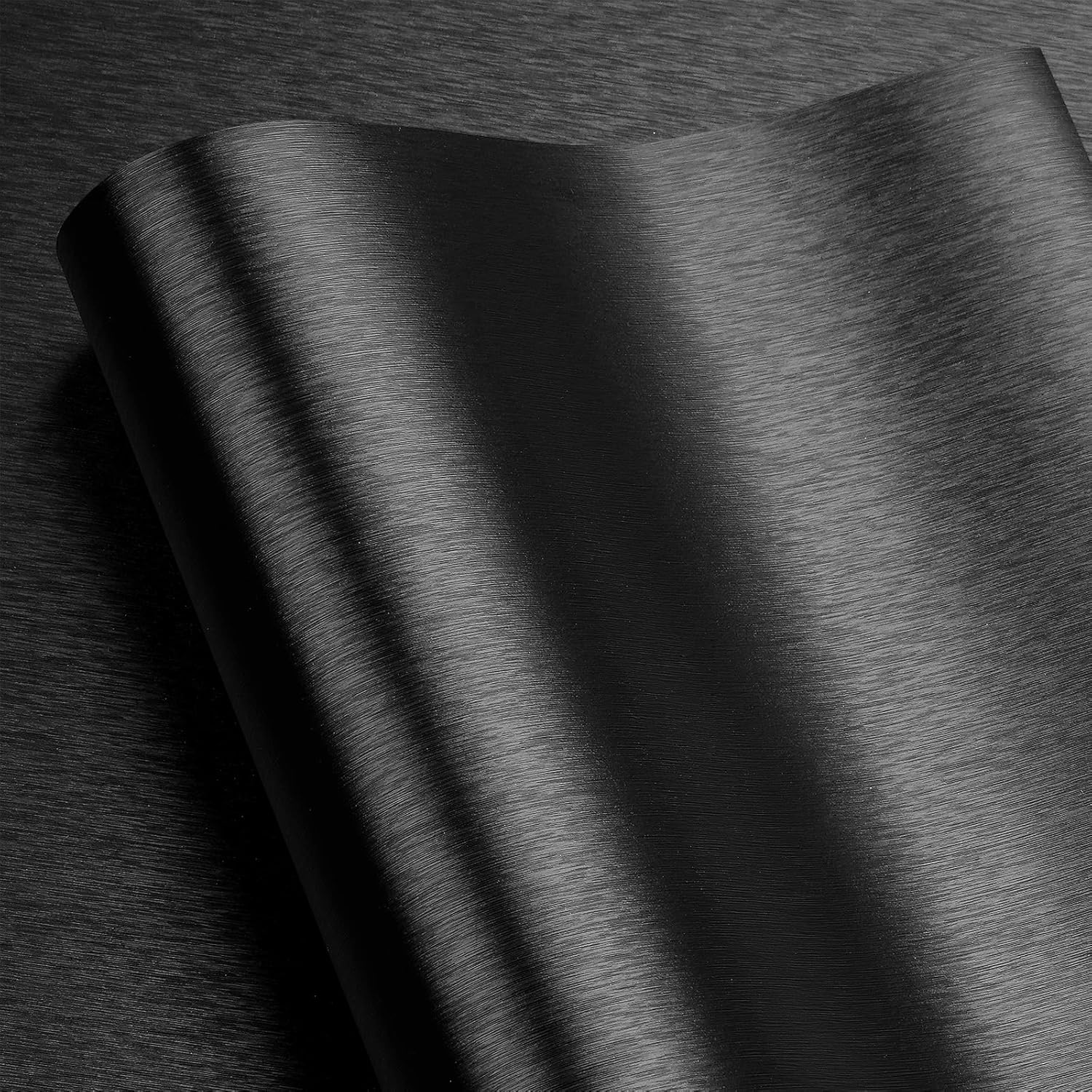 Peel and Stick Metallic Black Contact Paper for DIY Projects