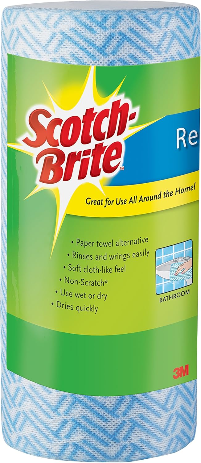 Scotch-Brite Reusable Wipes - 40 Pack