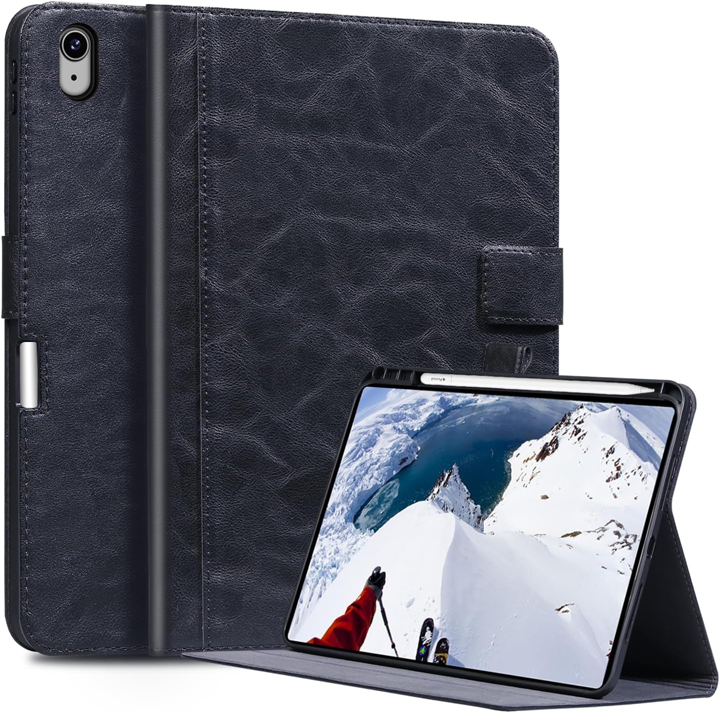 Premium Leather Case for iPad Air 13 Inch M3/M2 with Stylus Holder
