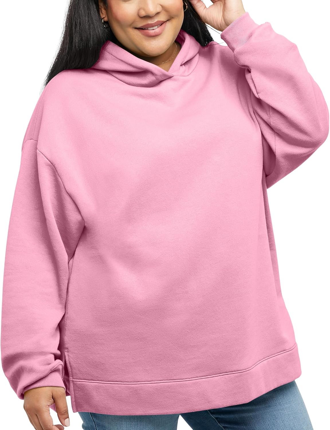 Hanes Eco-Friendly Plus Size Hoodie For Women