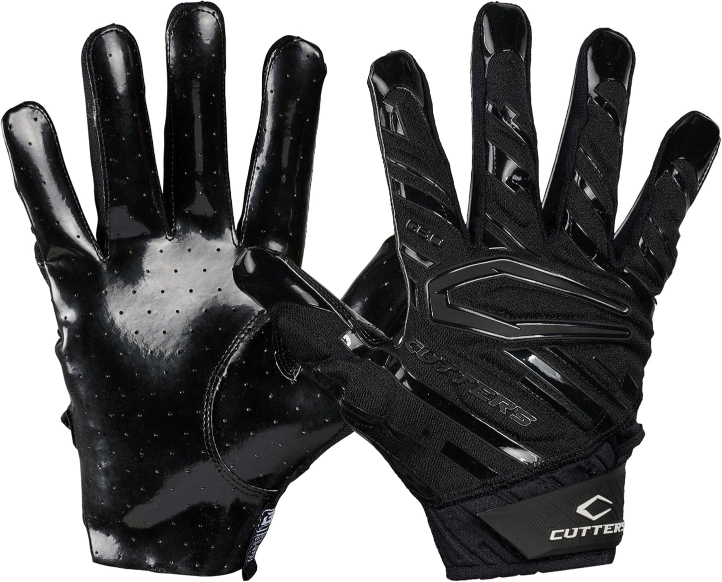Cutters Gamer Padded Football Glove for All Players and Positions