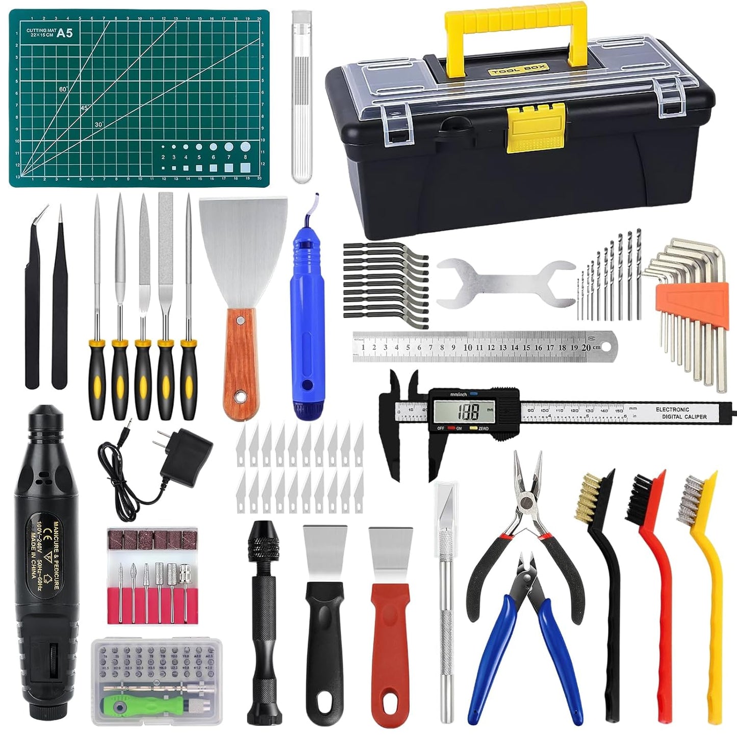 135PCS 3D Printer Tools & Accessories Kit for Enthusiasts