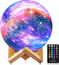 Moon Lamp with 16 Colors - Galaxy Night Light for Kids and Family