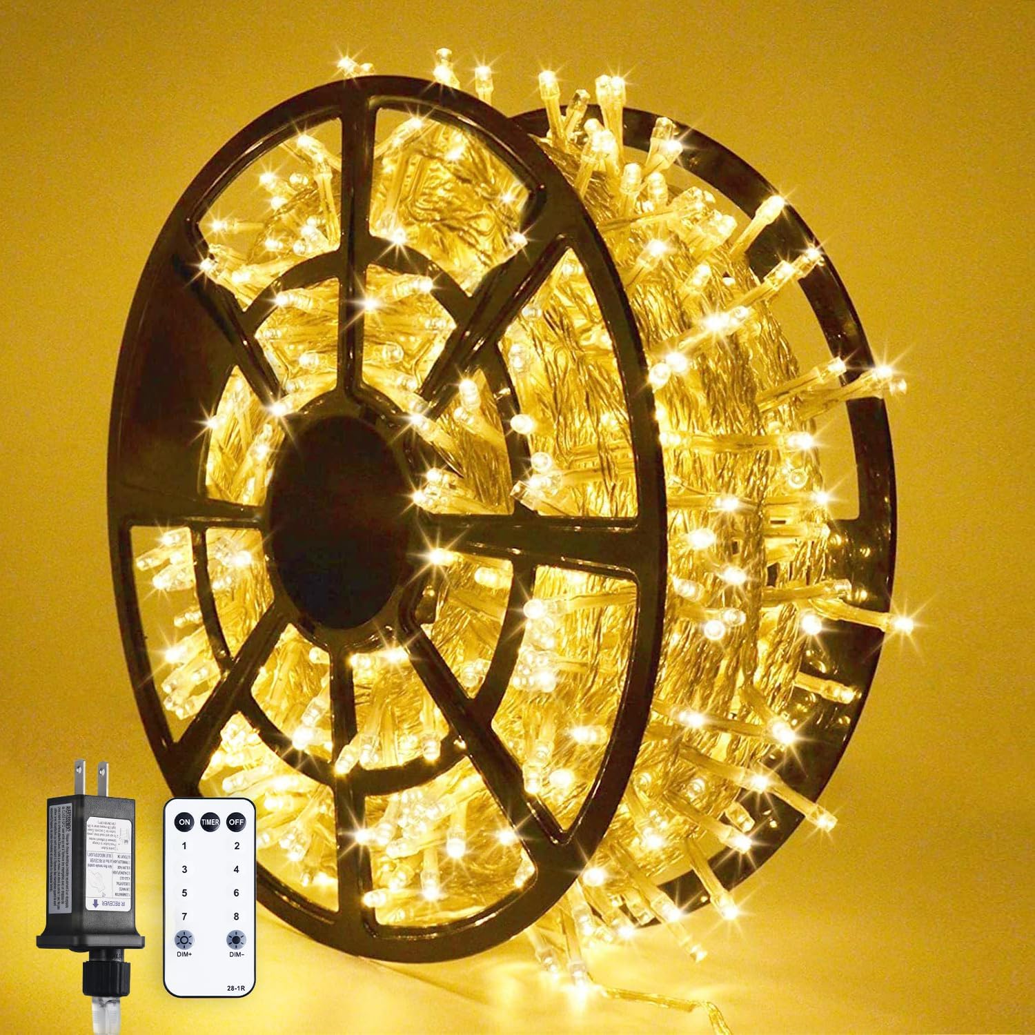 JMEXSUSS 1000 LED Christmas Outdoor String Lights Review