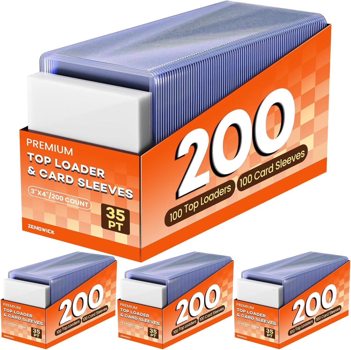 800 Card Sleeves Top Loaders for Cards - Ultimate Protection