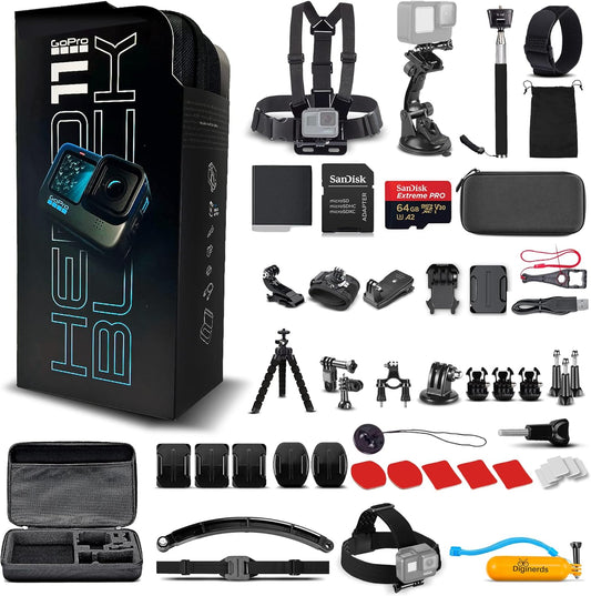 GoPro HERO11 Black 5.3K Sports Camera with Accessories Review