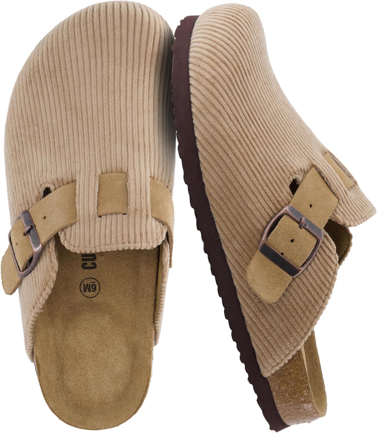 CUSHIONAIRE Hana Womens Clogs - Comfortable Vegan Suede Design