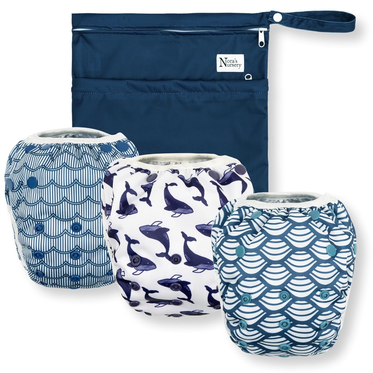 Adjustable Reusable Swim Diapers 3 Pack - Big Splash Unisex 