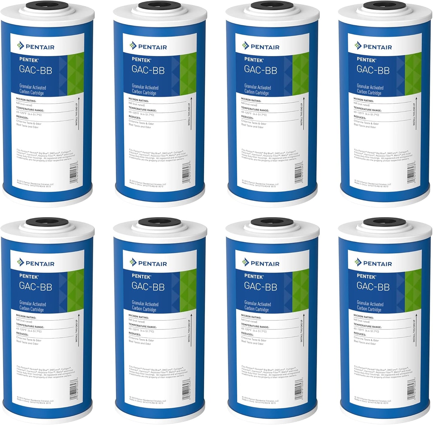Pentair Pentek GAC-BB Big Blue Carbon Water Filter for Home