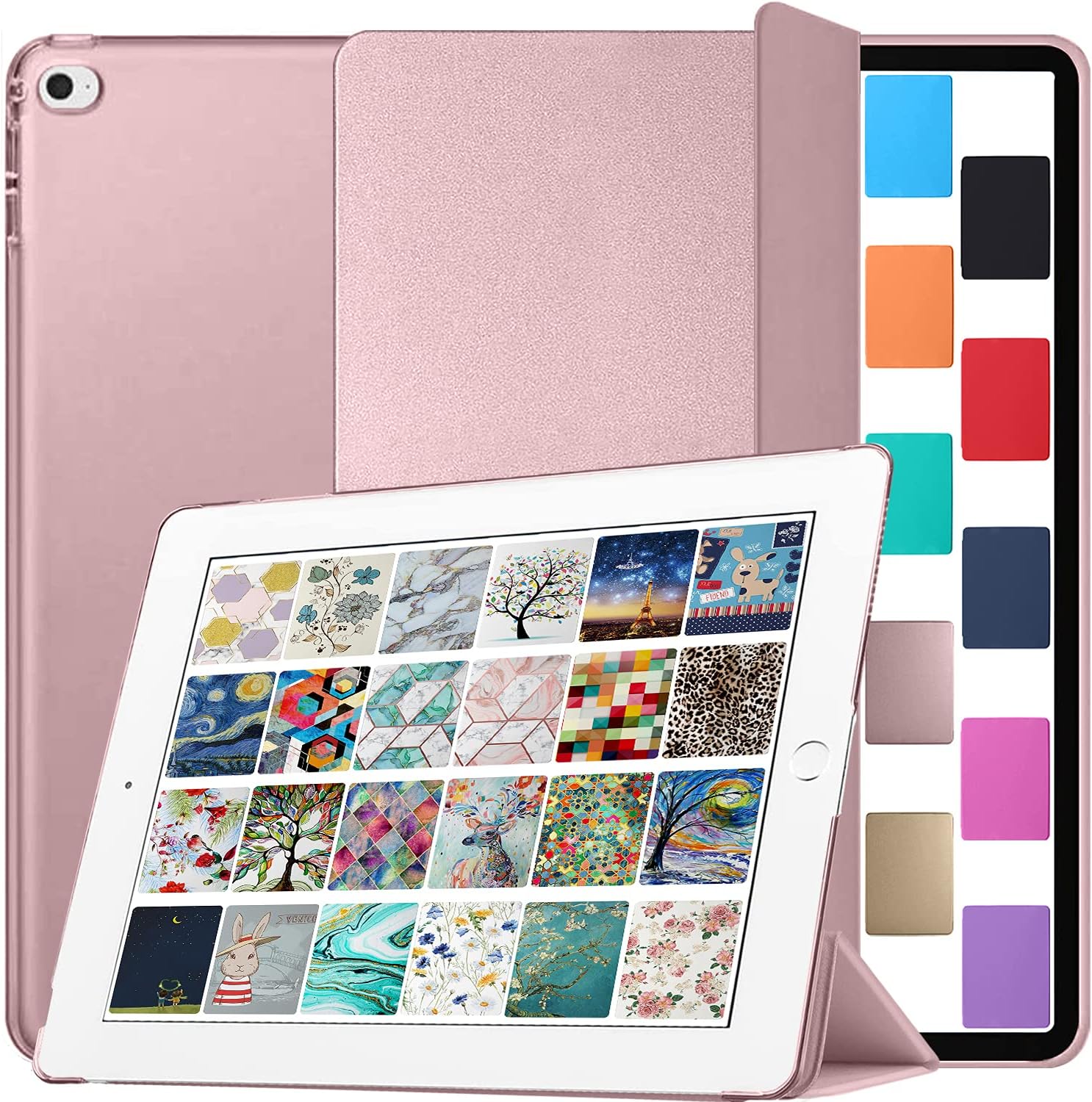 DuraSafe Cases for iPad Air 2nd Gen 2014 - Rose Gold Cover