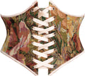 Scarlet Darkness Corset Belt for Women - Floral Underbust Waist tunics