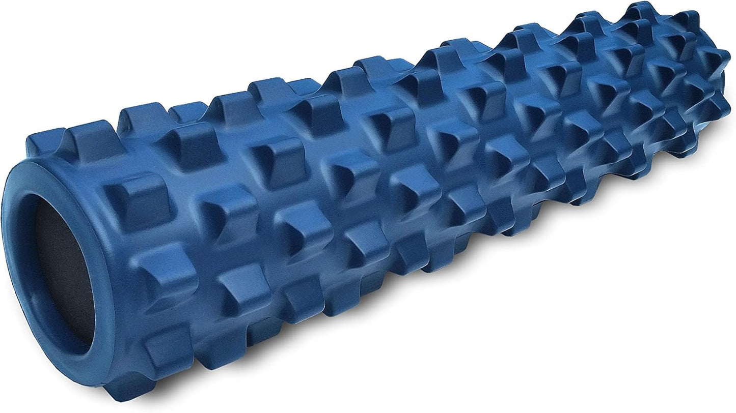 RumbleRoller Original Textured Foam Roller for Deep Tissue Relief