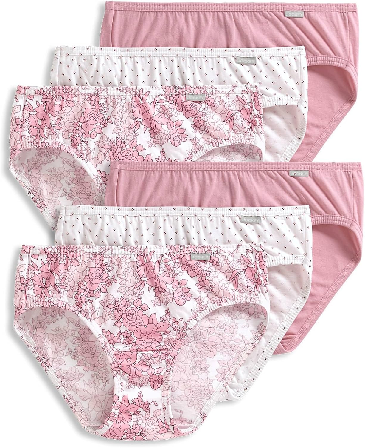 Jockey Women's Elance Bikini Underwear - Comfortable 6 Pack