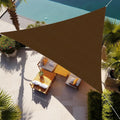 Triangle Sun Shade Sail 20ftx20ftx20ft Permeable Canopy - Cool