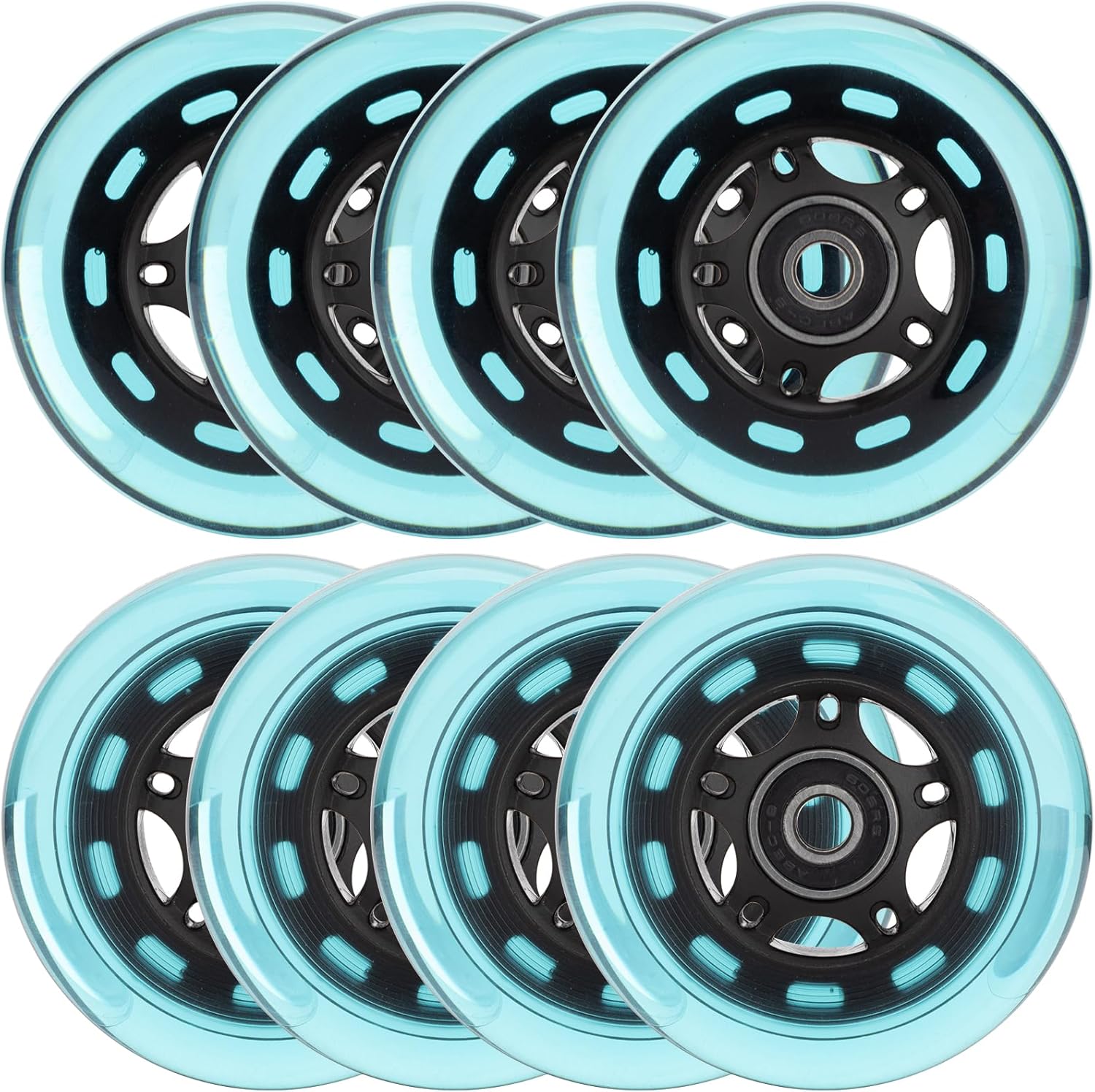 Inline Skate Wheels Replacement for Indoor and Outdoor Use