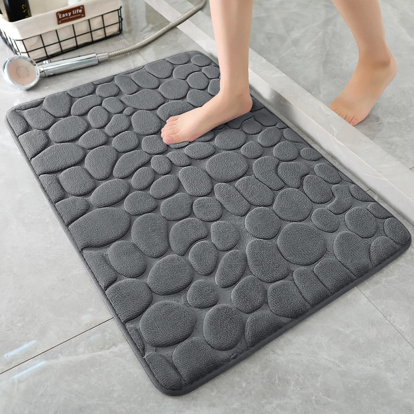 YIHOUSE Memory Foam Bath Mat for Ultimate Comfort and Absorbency