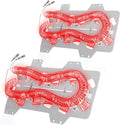 Dryer Heating Element 2Pc Replacement for Samsung Dryers - Direct Fit