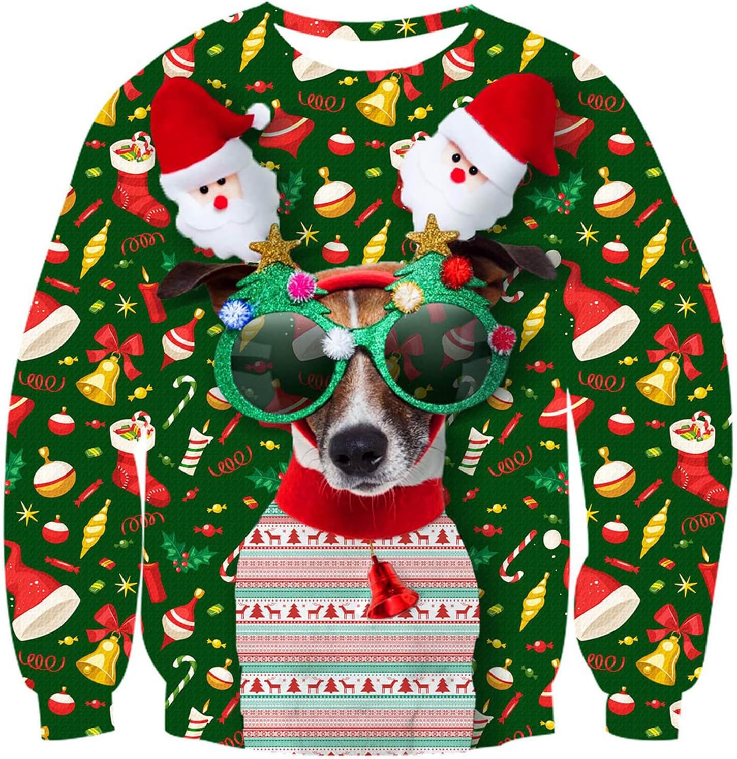 Xumplo Kids Ugly Christmas Sweatshirt: Funny 3D Graphics!