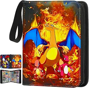 Card Binder for Pokemon Cards Holder - 9-Pocket Trading Case